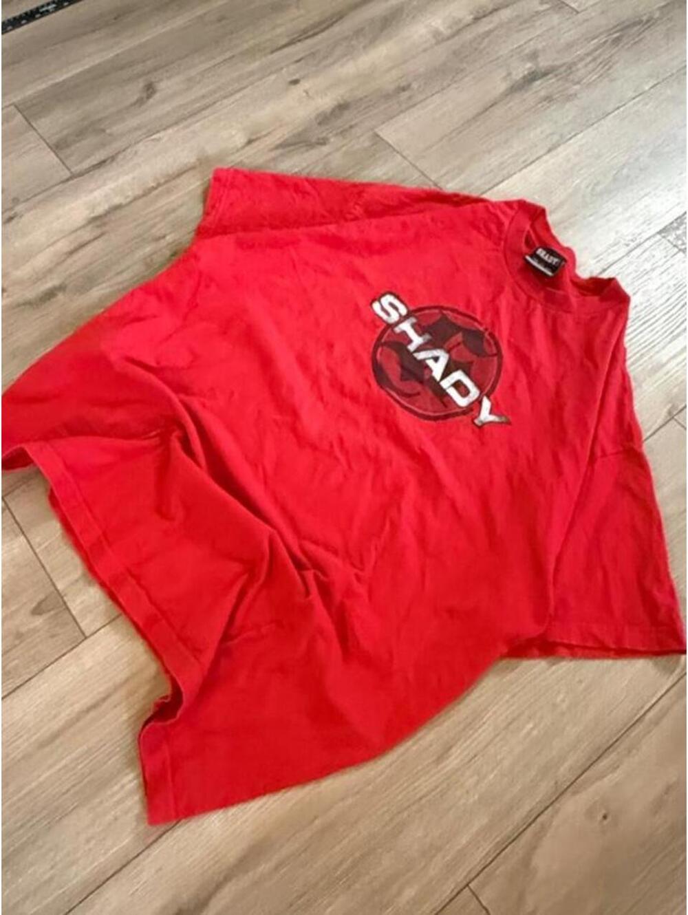 Vintage Slim Shady Brand Red Tee